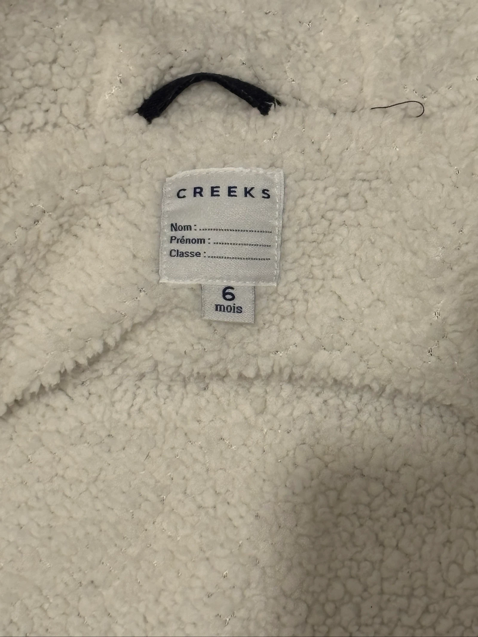 Manteau creeks 6 mois  – photo 2